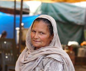 Manjeet Kaur, in her 50s, said, “I am here only to demand that the government repeal the laws. What will our children eat when land is controlled by the Adanis and Ambanis?”