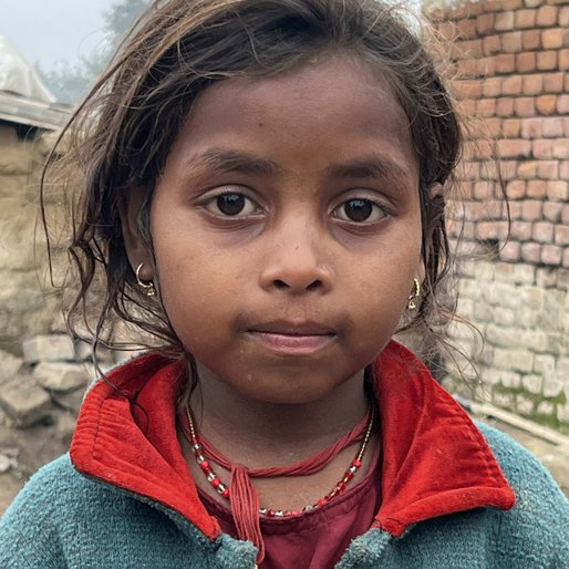 Jyoti is a School drop out, works at a brick kiln with family from Jalgobind, Barh, Patna, Bihar