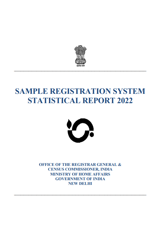 Sample Registration System Statistical Report 2022