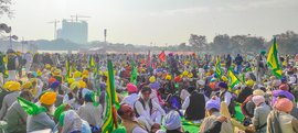 Kisan Mazdoor Mahapanchayat held in Delhi