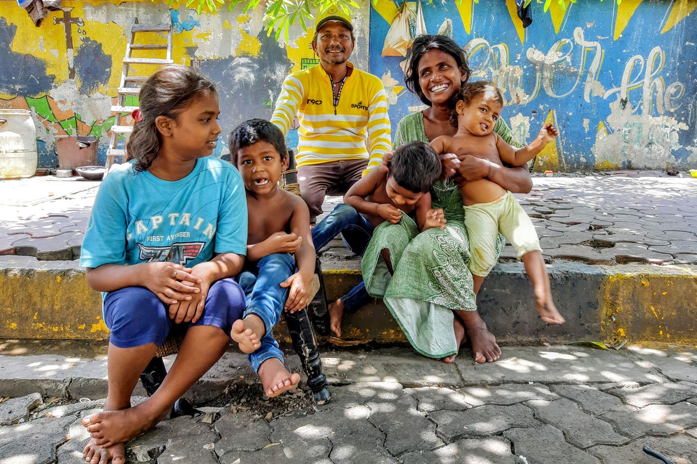 Meena and her family, living on a pavement, are among the city’s many homeless persons, with bare incomes and little access to healthcare or state schemes – and now struggling with the monsoon and the pandemic

