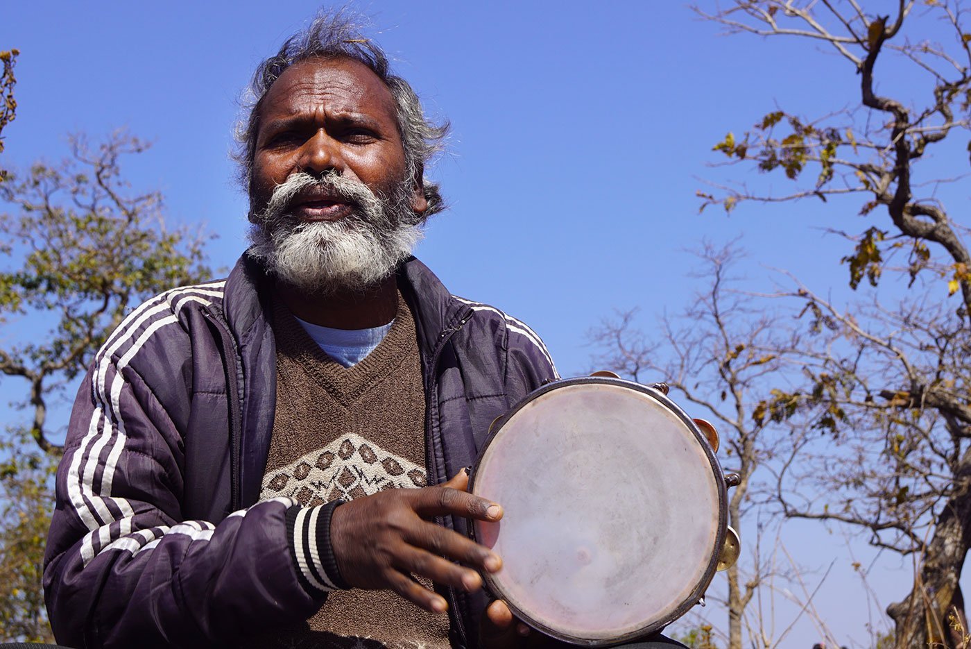 Man with dafli