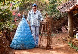 ‘Who knew the lack of rain could kill my art?’