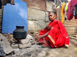 In the chokehold of a wood-fired stove