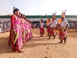 In Hijla village, a fair for Marang Buru