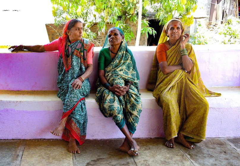 Sindhu Ubhe, Sitabai Ubhe and Sulochana Dhage 