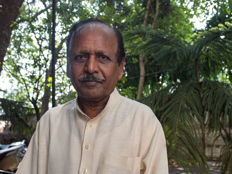 'Till children do not study the trees, land and rivers around them, how will they grow up to care for them when adults?' says Vindhyavasani Kumar (right)