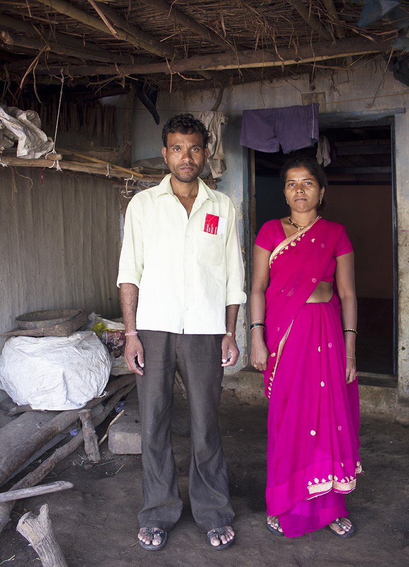 Shahubai's son and daughter-in-law