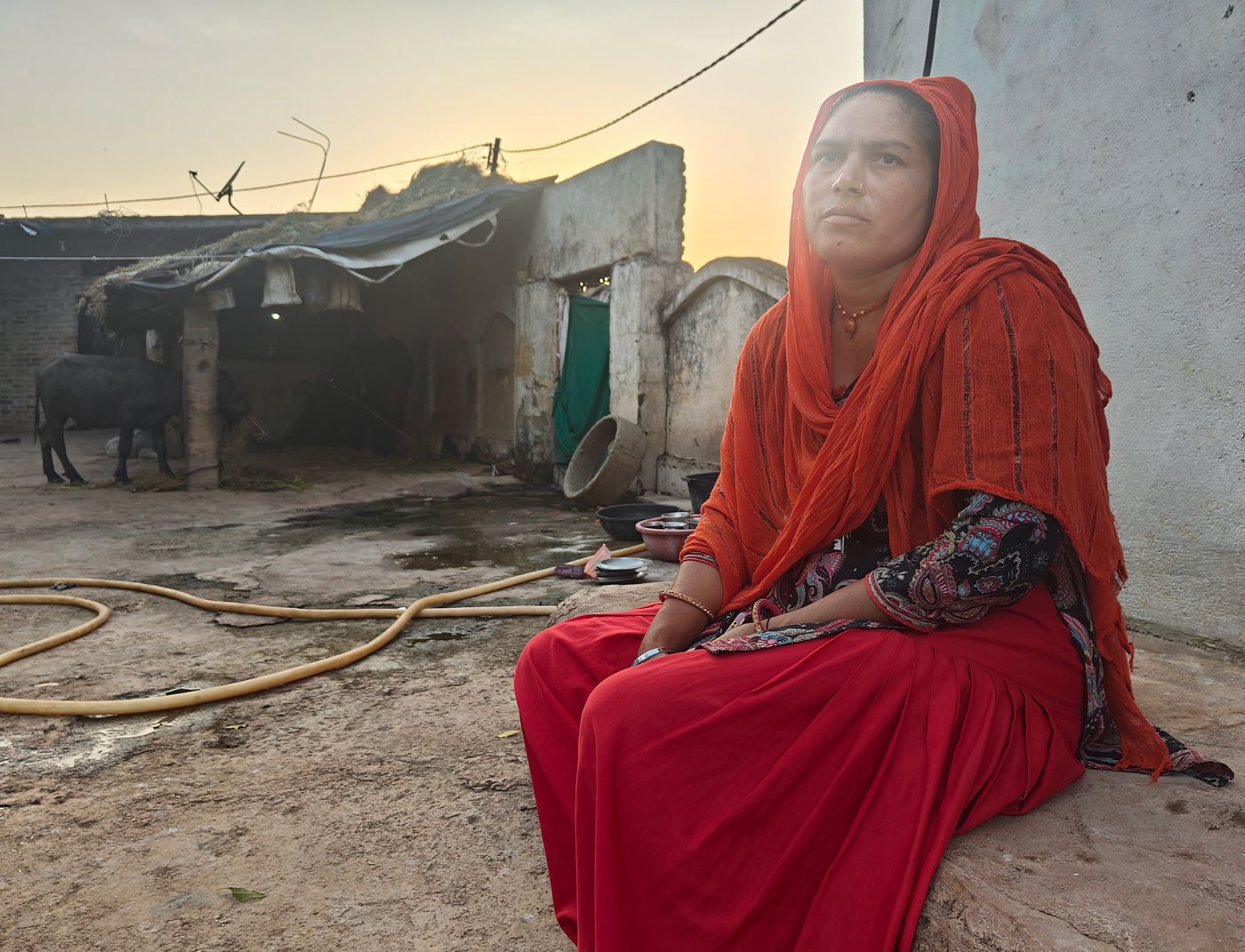 Bano, Israels Khan's sister says his family is struggling as their main income from his daily wage work has ended with his death