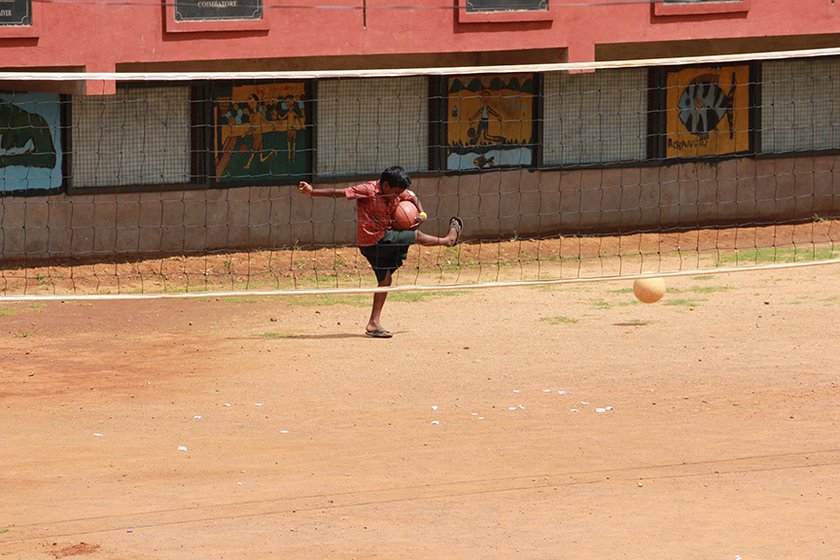 An aspiring Lionel Messi?