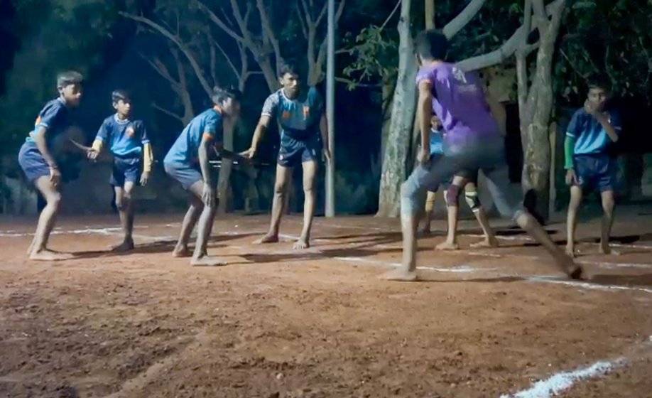 Left: Kabaddi has been played in the Indian subcontinent for many centuries. The Pro-Kabaddi league started in 2014 has helped popularise the game.