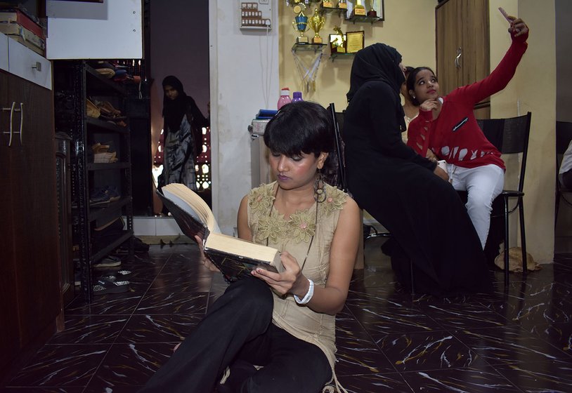 Faiza Khan, the librarian at Rehnuma Library Centre