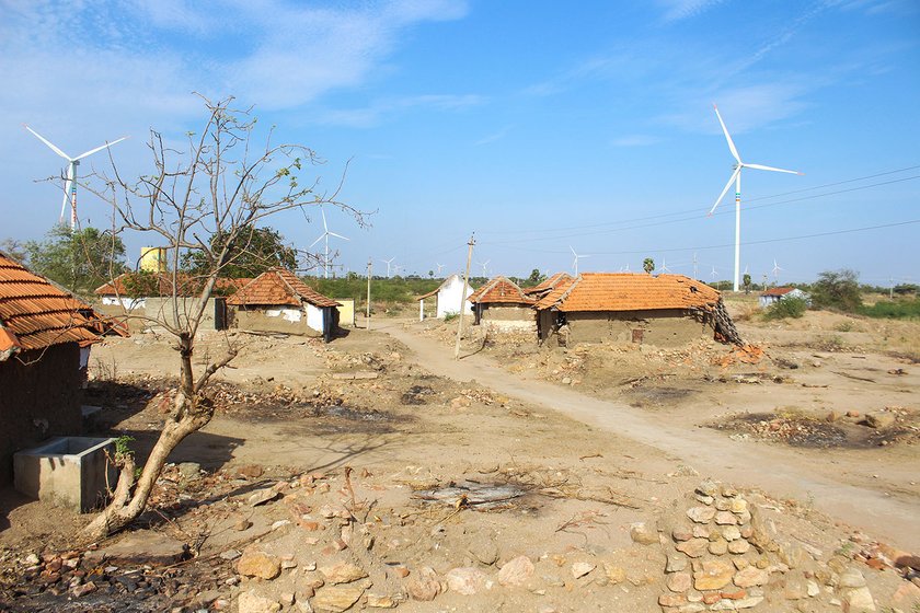 Meenakshipuram's abandoned houses are falling apart