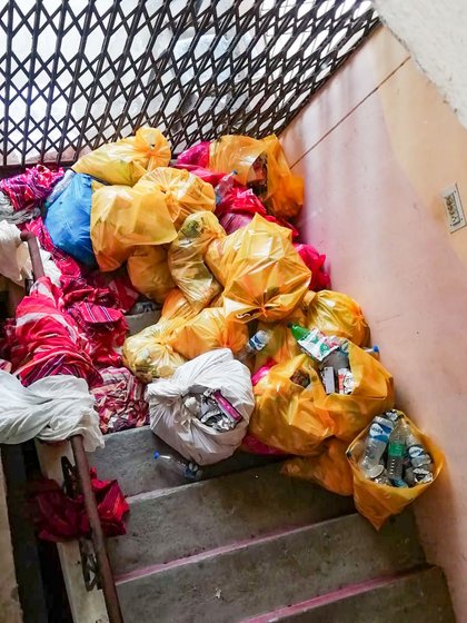 Sooraj Prajapati (left), in happier times. Now, he says, 'Food is not a problem here [at the government medical centre], but cleanliness definitely is' 

