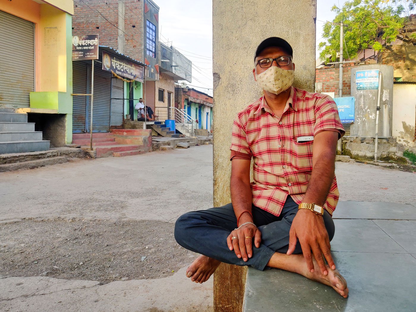 At first, Prasad Sarvadnya was hesitant to get vaccinated. He changed his mind when cases of Covid-19 started increasing in Beed