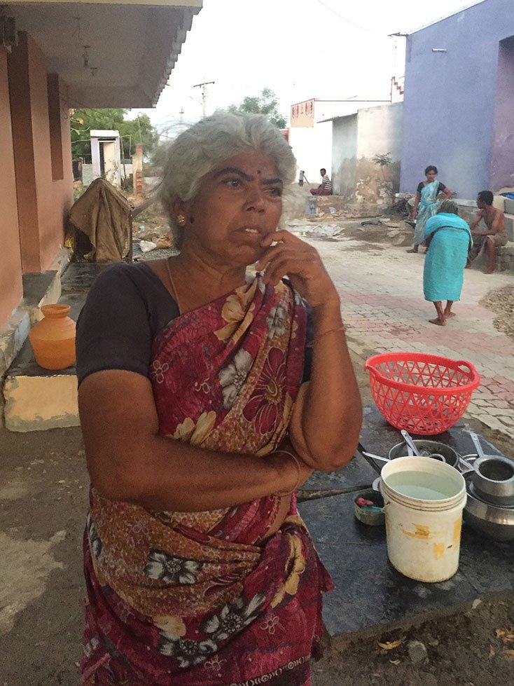 Krishna Leelavathi, resident of Kumareddiahpuram