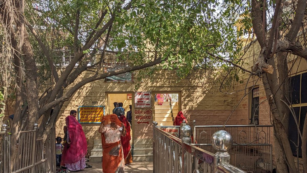 The temple attracts many devotees through the year, and some of them also visit the library