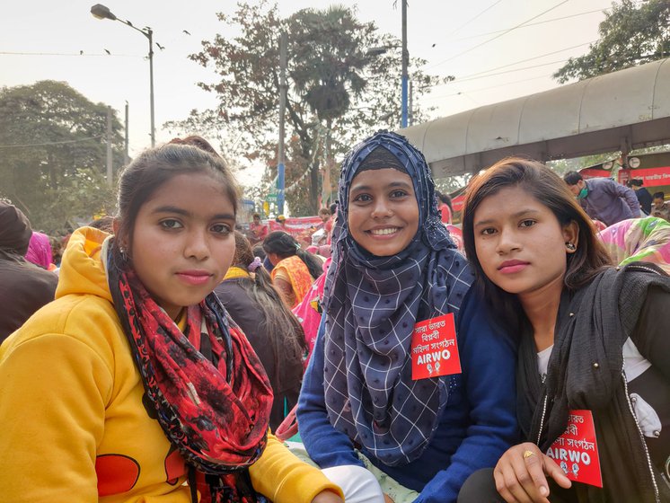 Namita Halder (left) believes that the three laws will very severely impact women farmers, tenant farmers and farm labourers,