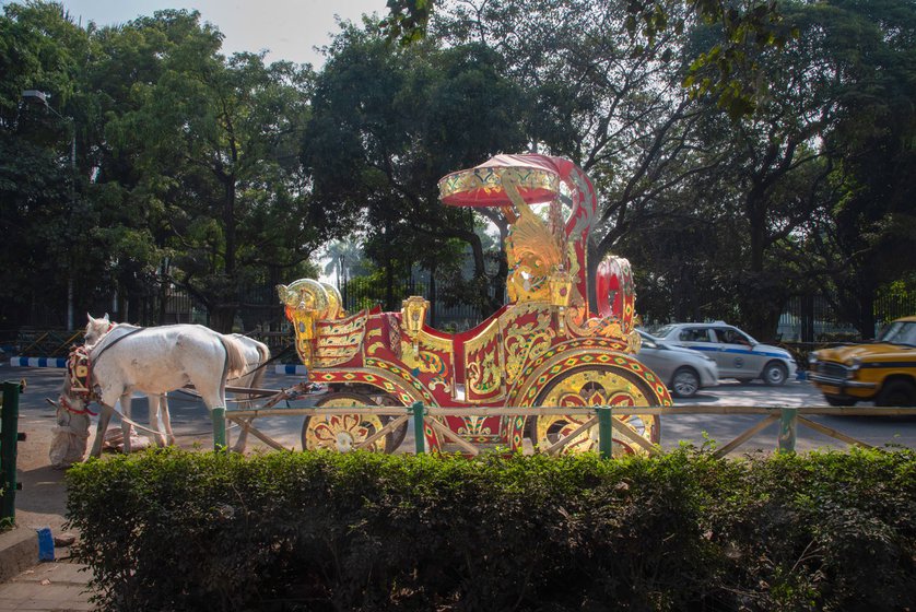 'In the old days, kings used to live here and they would ride around on carriages. Now visitors to Victoria come out and want to get a feel of that,' Akif says