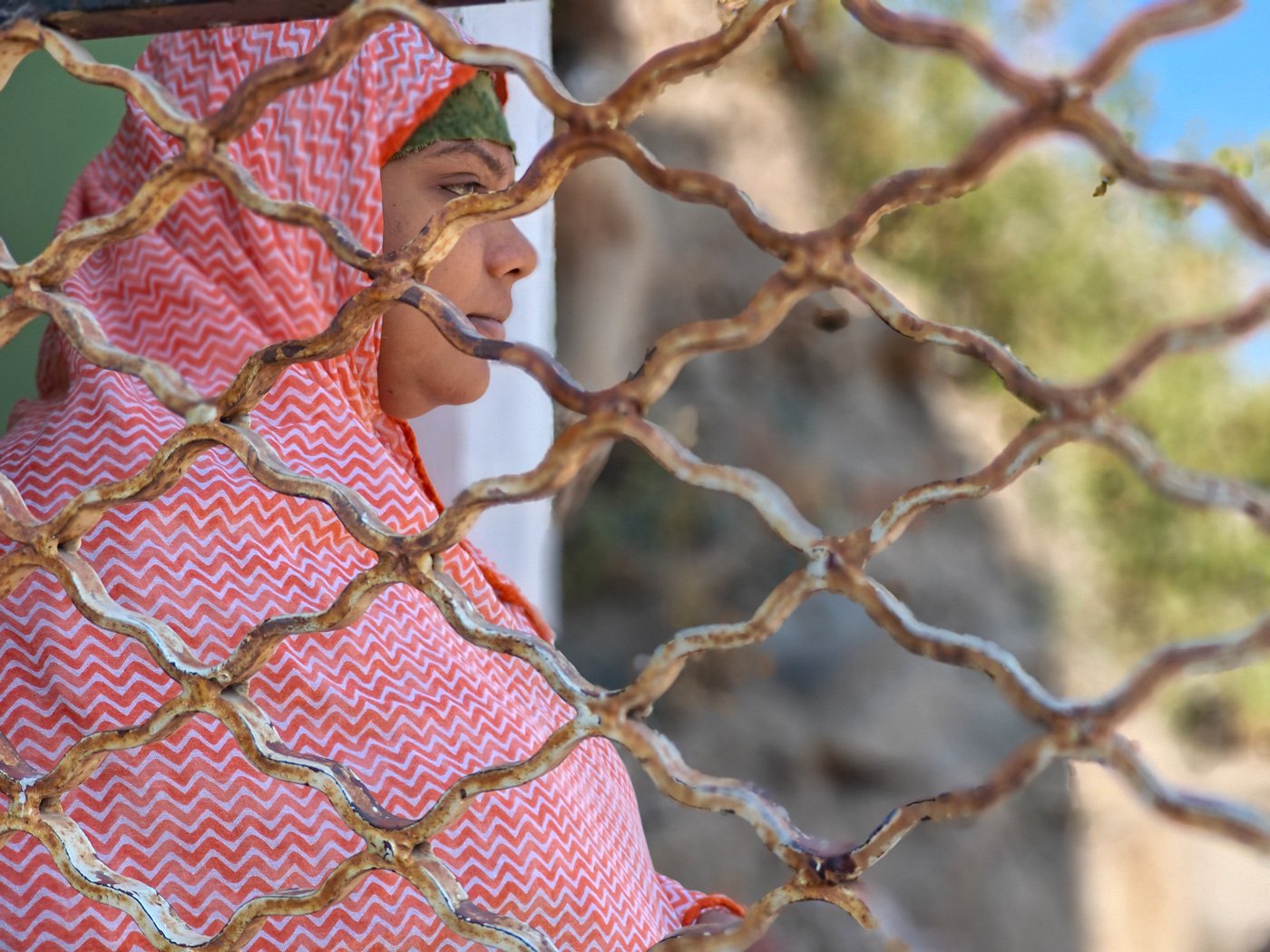 Ayesha Hasan, Nurul's wife, in Rajache Kurle village at her parents’ home