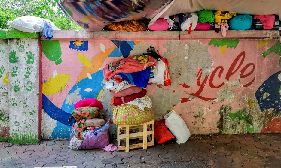 Meena and her family are used to seeing their sparse belongings float away every monsoon