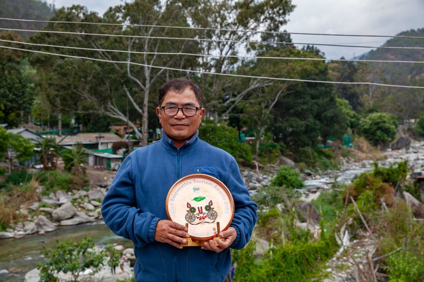 Indie Glow runs Lama Camp, an eco-friendly site for birders seeking the elusive Bugun Liocichla and other wildlife .