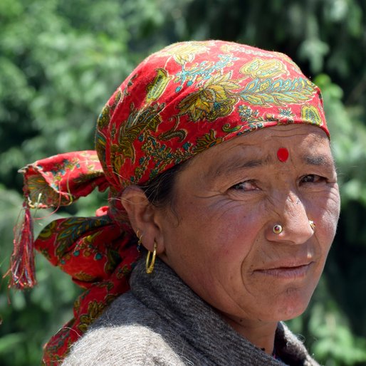 GOTI DEVI is a Runs a tea stall from Solang, Nagar, Kullu, Himachal Pradesh