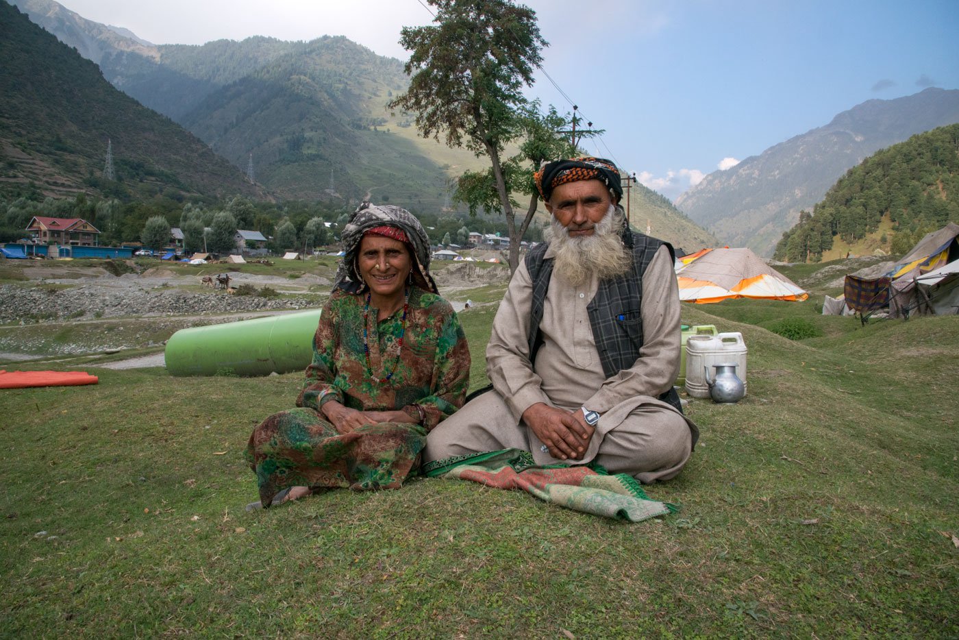 Bakarwal couple Altam Alfam Begum and Mohammad Ismail have been married for more than 37 years