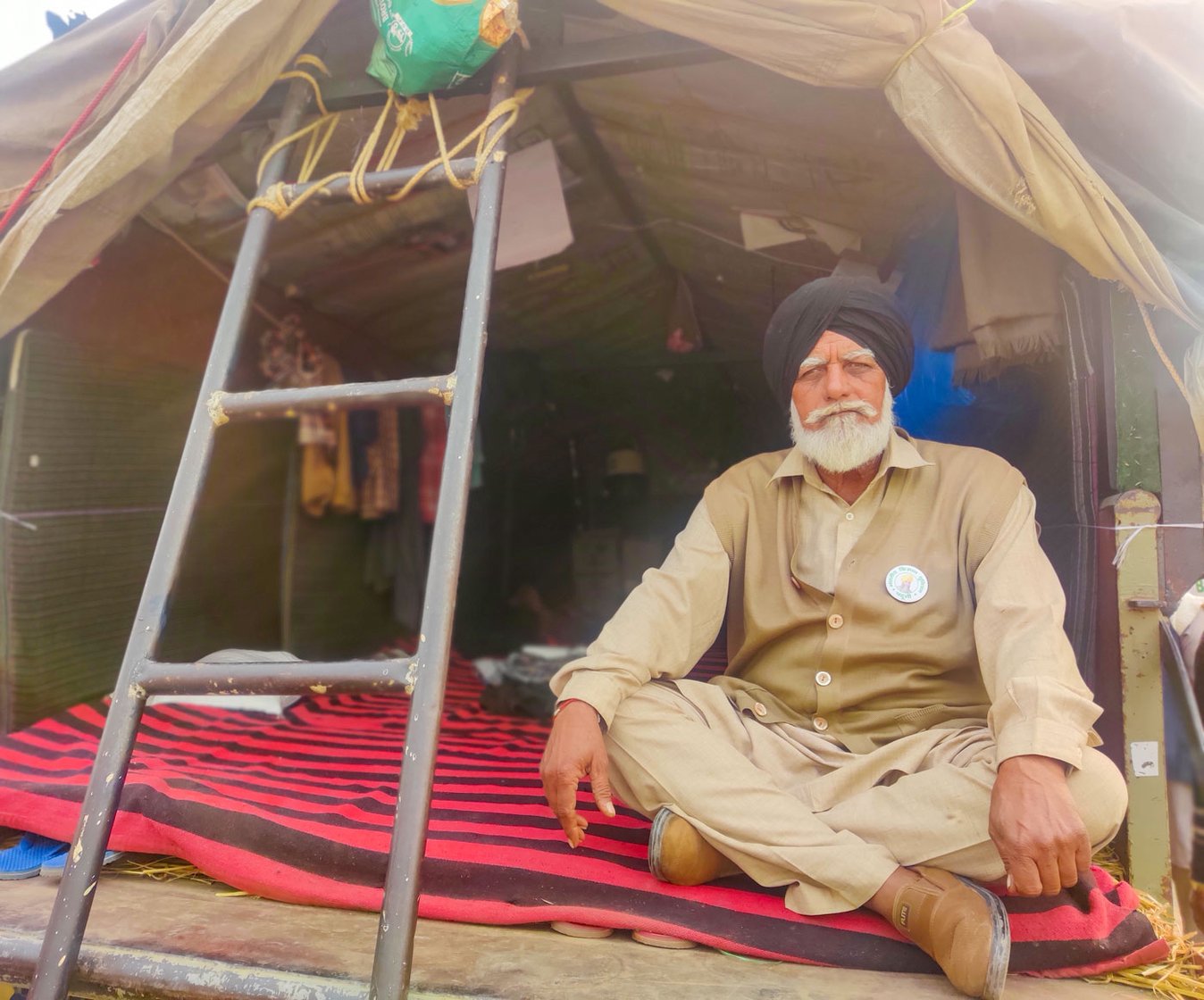 'The cars keep going back and forth from here to our villages. If four people are dropped there, four others come back in the same car', says Sabaran Singh
