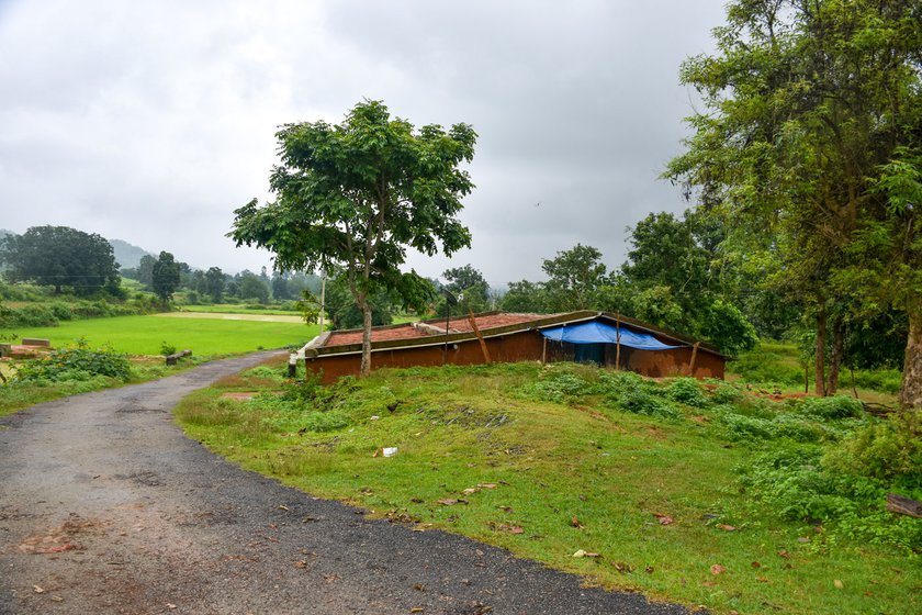 Jyoti’s mud house in Borotika village in Herta panchayat