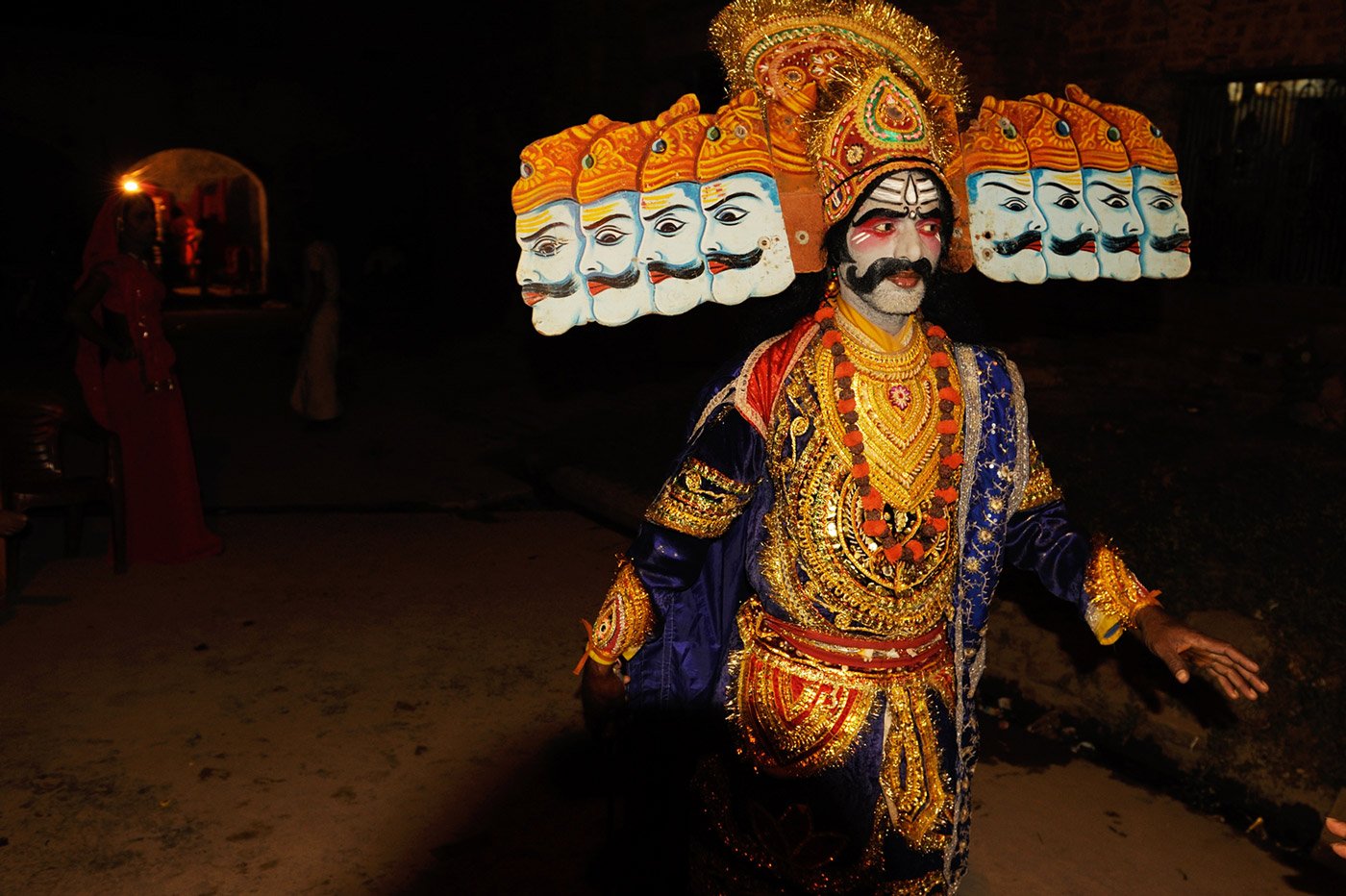 Artist in a role of Ravan