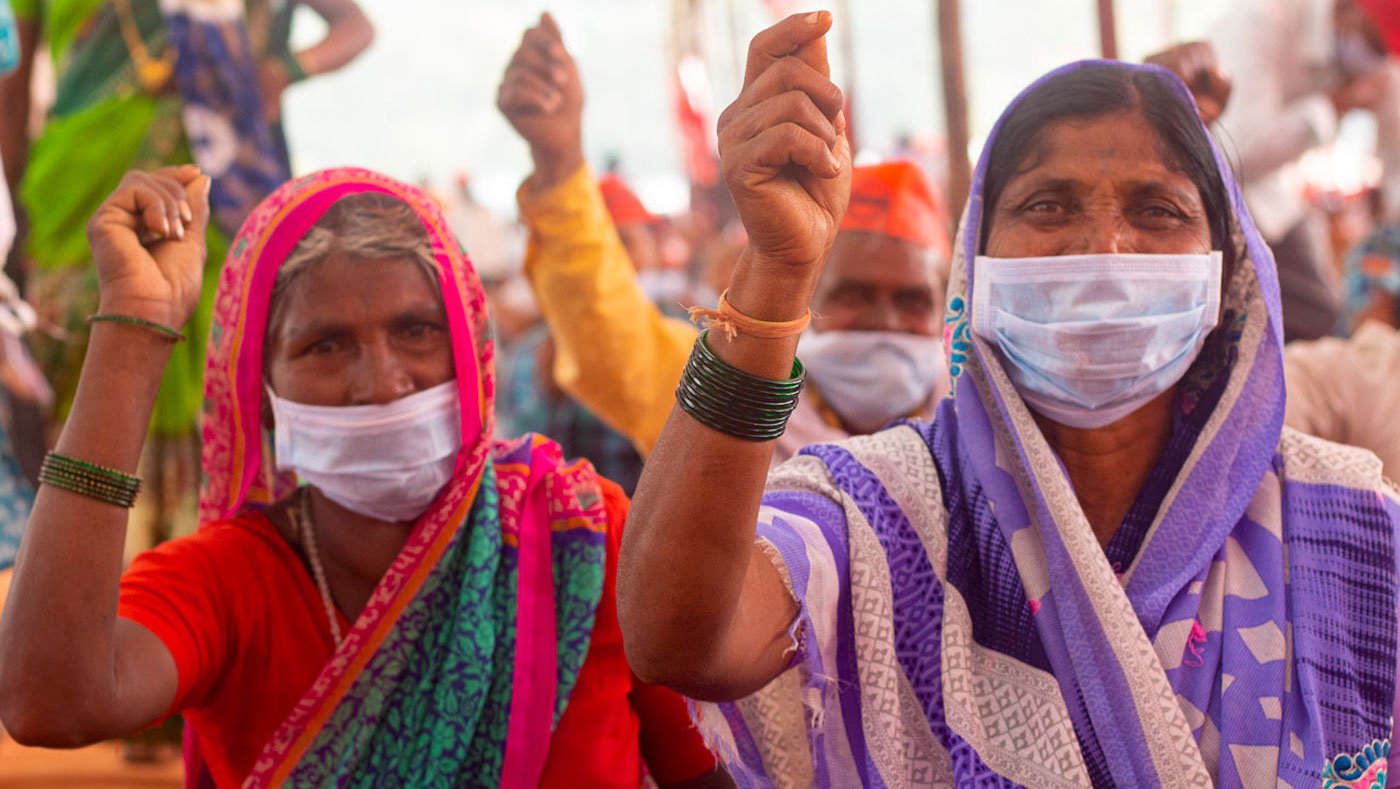 Tens of thousands of farmers from all over Maharashtra were at Azad Maidan this week in a sit-in organised by the Samyukta Shetkari Kamgar Morcha, to support the Delhi protests against the three new farm laws