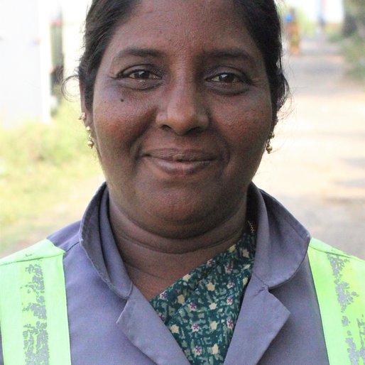 Govindammal is a Sweeper from Neithavayal, Minjur, Thiruvallur, Tamil Nadu