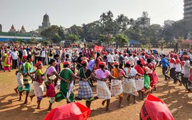 Pushing the tempo at Mumbai's farm sit-in