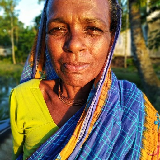 Sabita Biswas is a Rears livestock and sells cow’s milk from Rajat Jubilee, Gosaba, South 24 Parganas, West Bengal