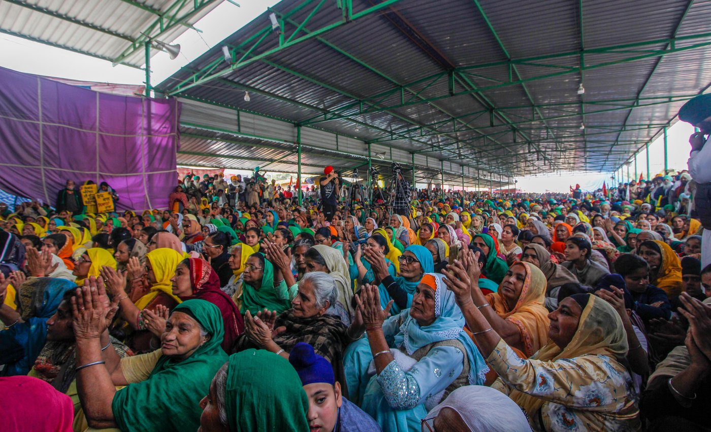 An ocean of farmers marked the milestone anniversary of their protest at Singhu, spoke of the repeal of the farms laws, recalled the tears and triumph of the year gone by, and of the struggle still to come