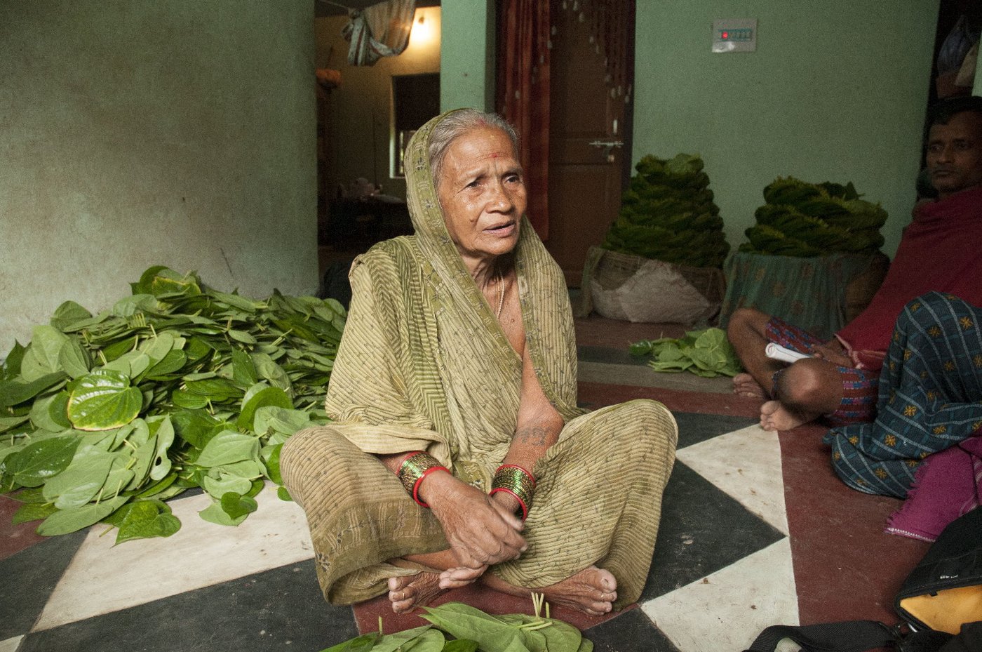 Gujjari and Sanatan Mohanty talk about the impact of Posco in Dhinkia, Odisha